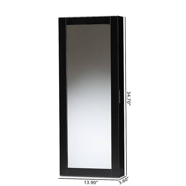 Timoleon Black Jewelry Armoire - Thumbnail - Image 8