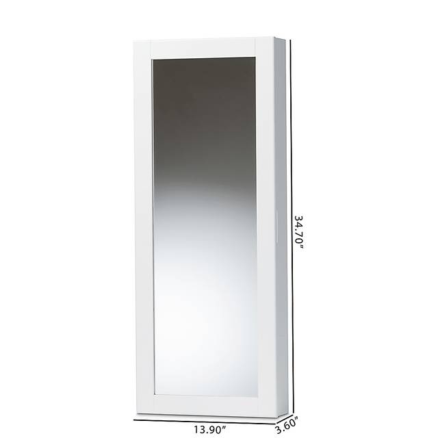 Timoleon White Jewelry Armoire - Thumbnail - Image 8