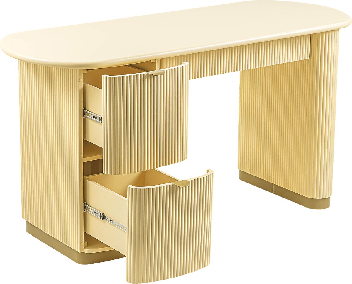 Timpview Yellow Desk | Rooms to Go