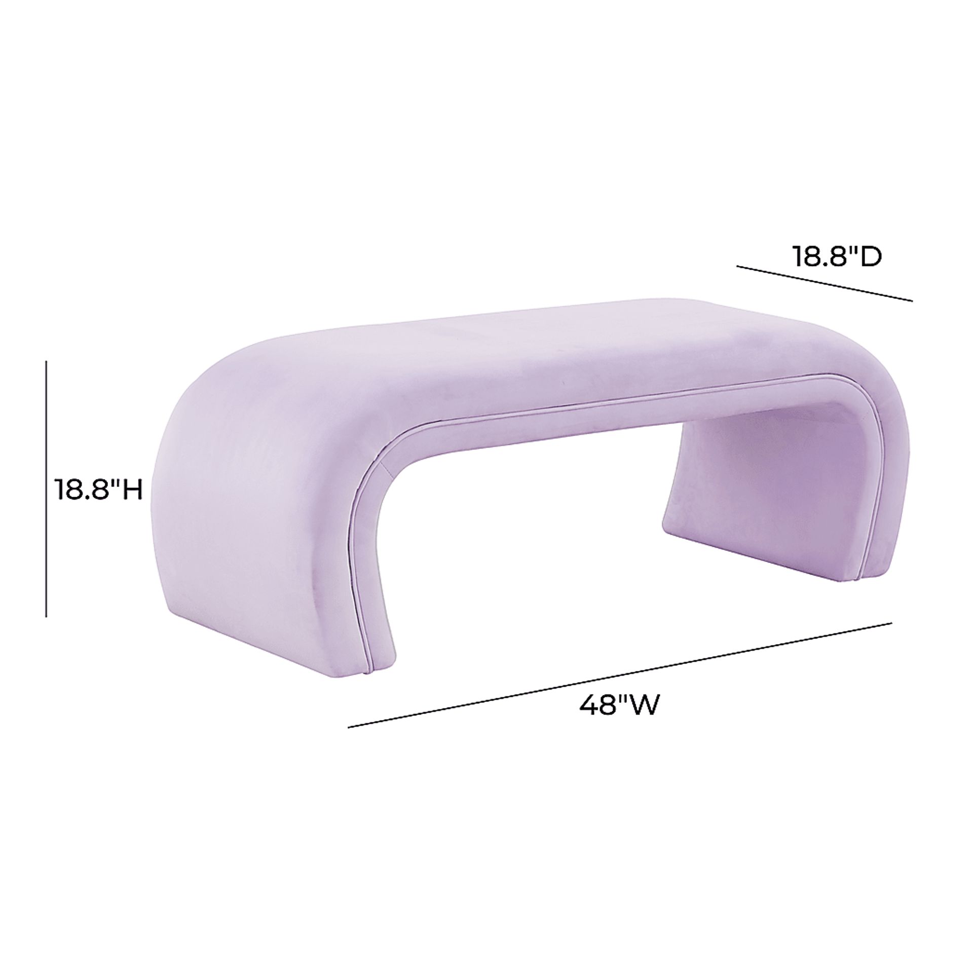 Timwood Lavender Bench - Image 6