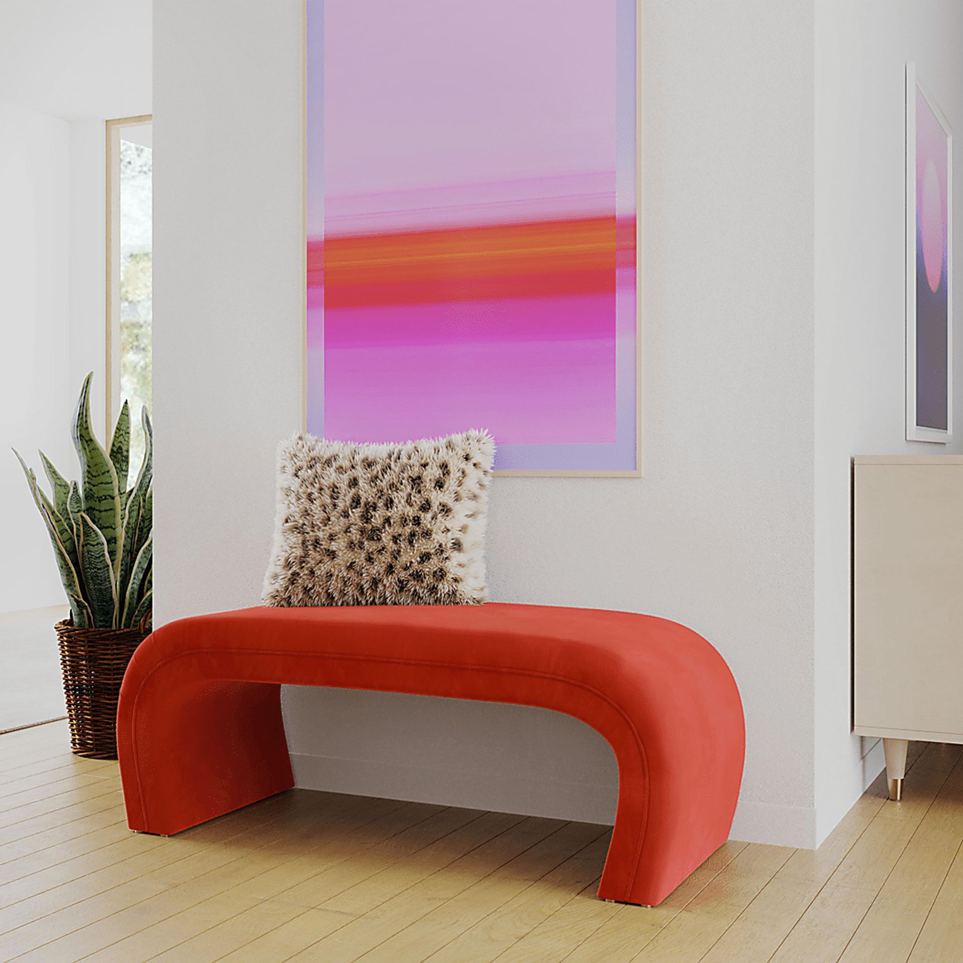 Timwood Rust Bench - Image 2