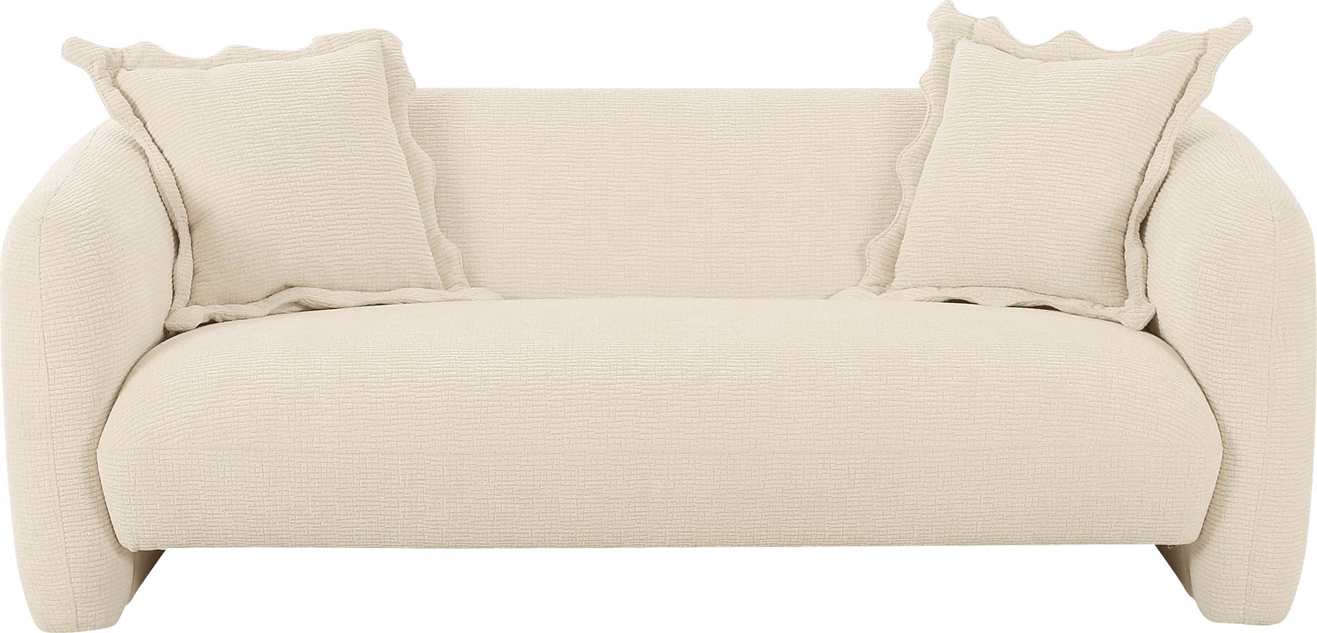Tinamous Beige Loveseat - Image 2