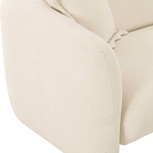 Tinamous Beige Loveseat - Thumbnail - Image 4