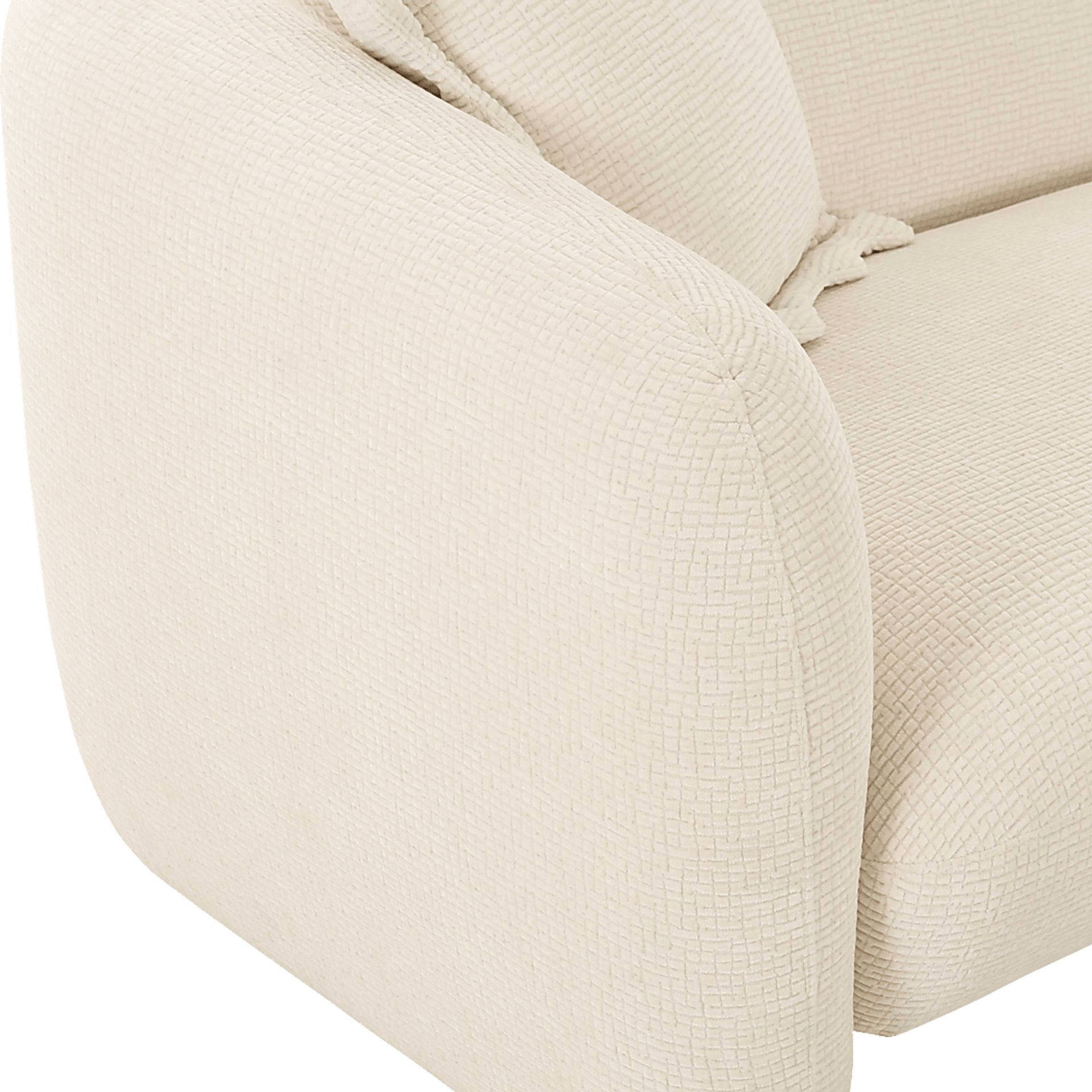 Tinamous Beige Loveseat - Image 4