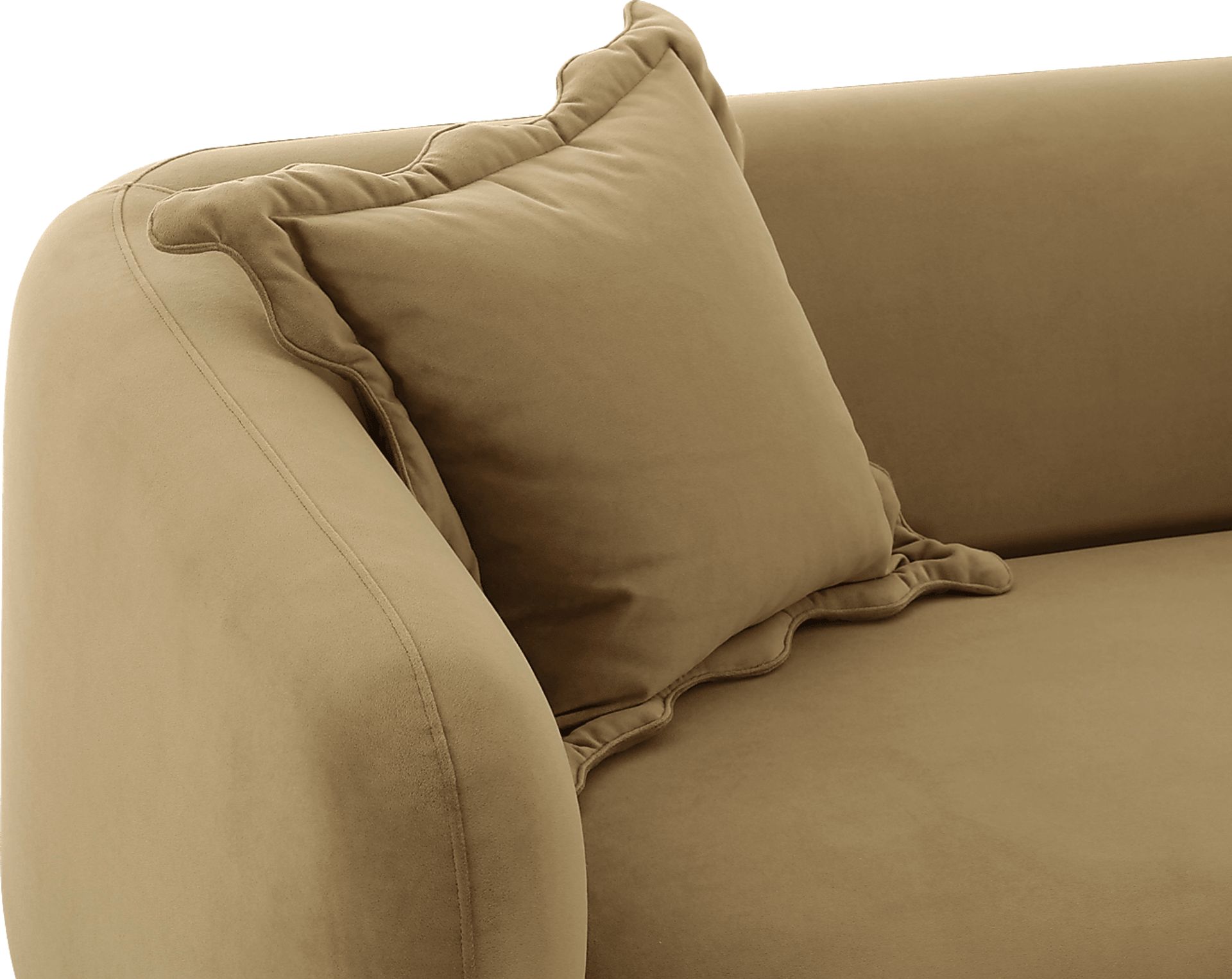 Tinamous Brown Loveseat - Image 4