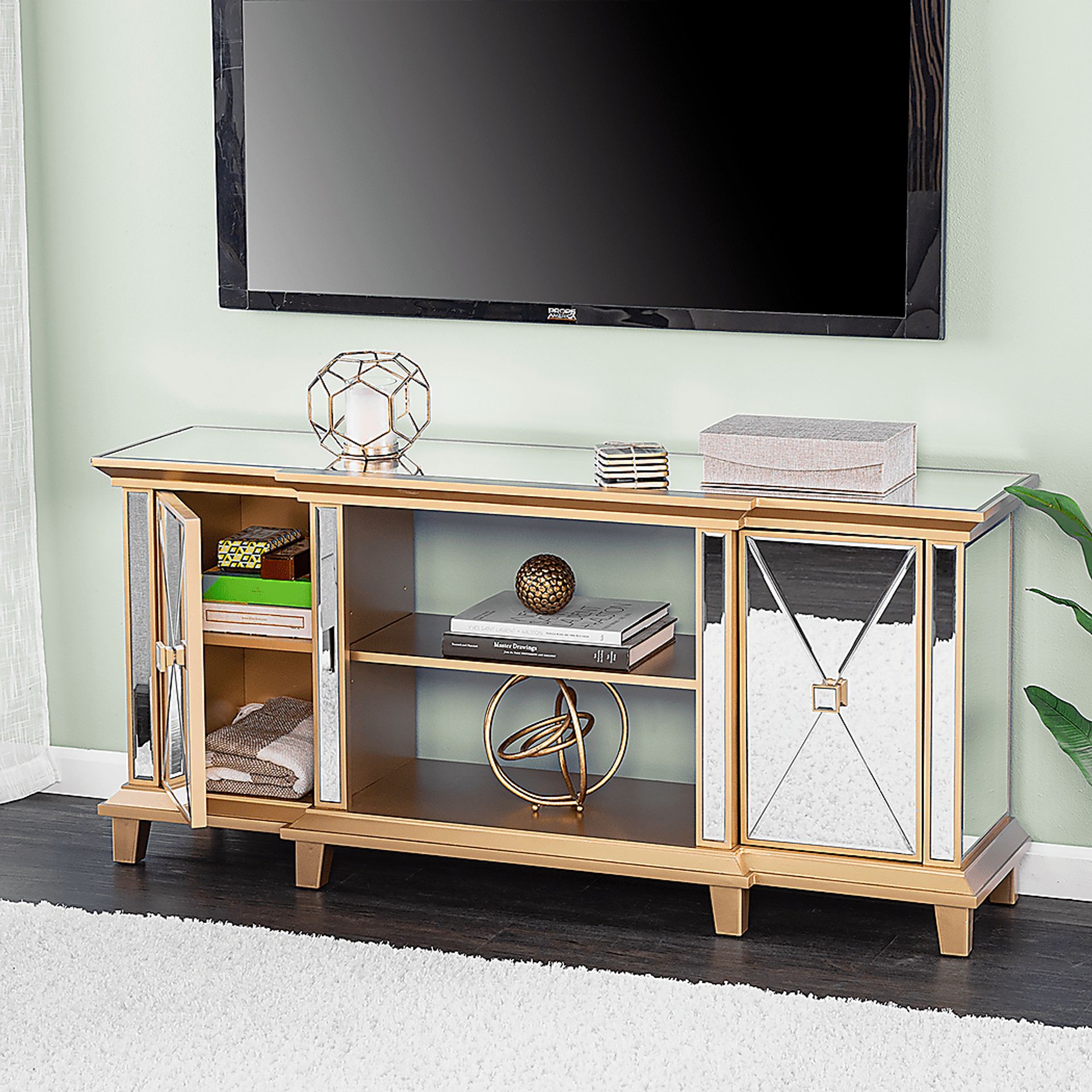 Tingdale Gold 58 in. Console - Image 6