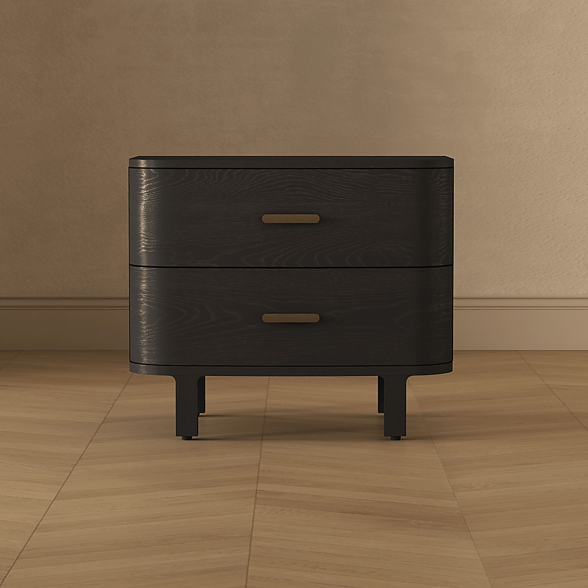 Tingi Black Nightstand - Image 3