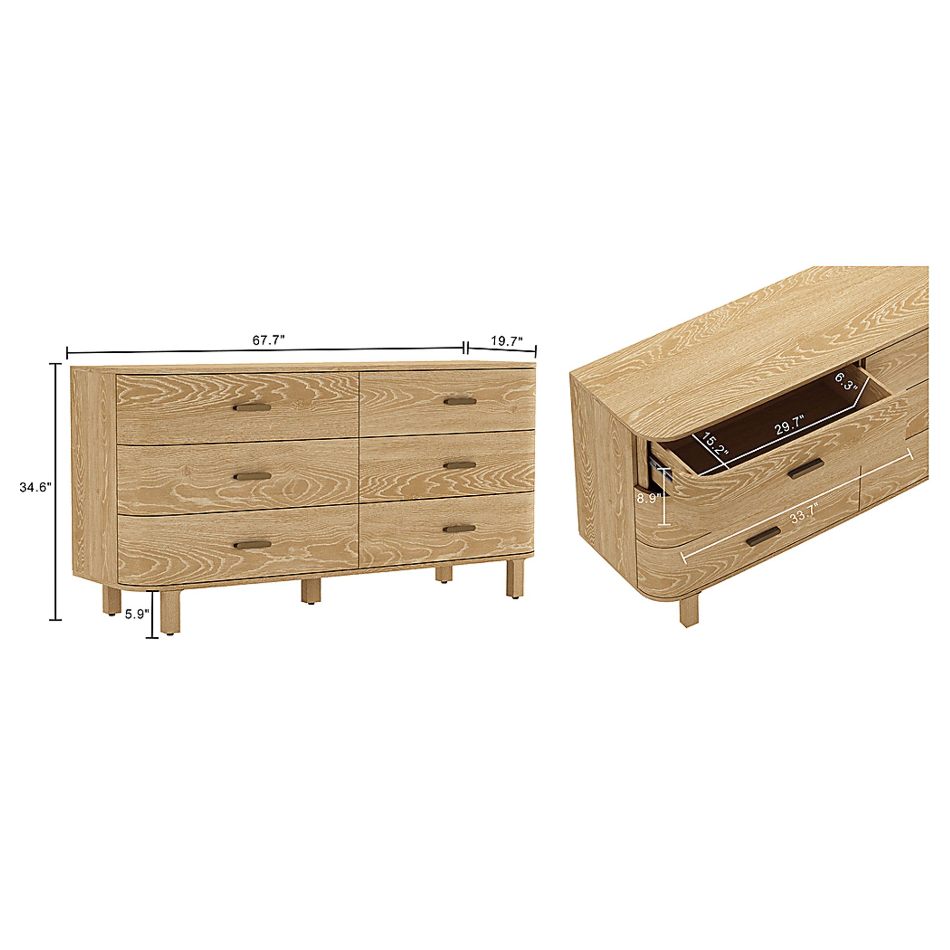 Tingi Natural Dresser - Image 7