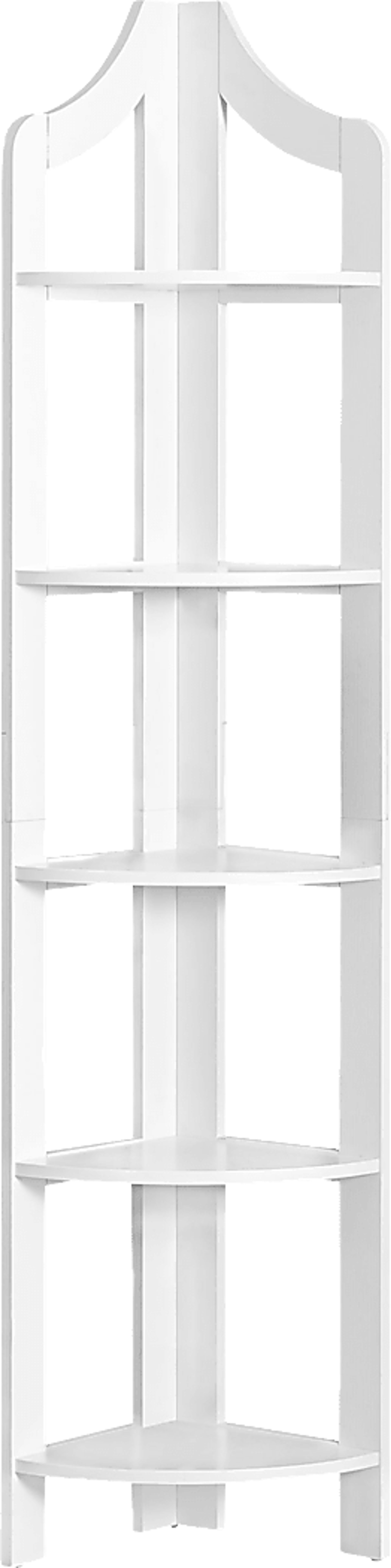 Tinita White Bookcase - Image 1