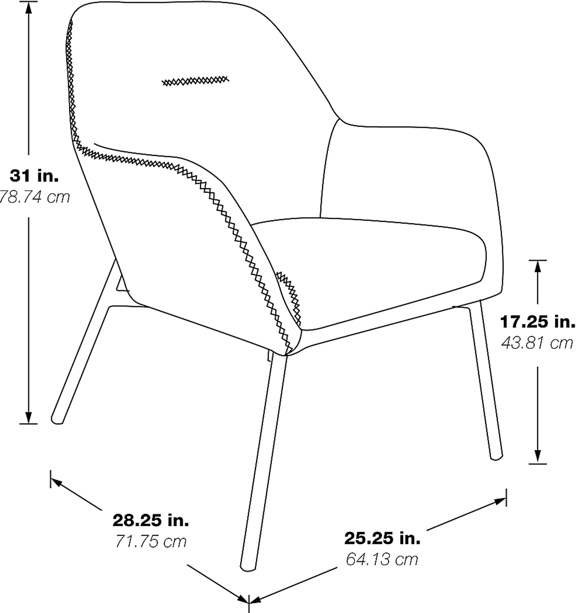 Tinmonth Tan Accent Chair - Image 9