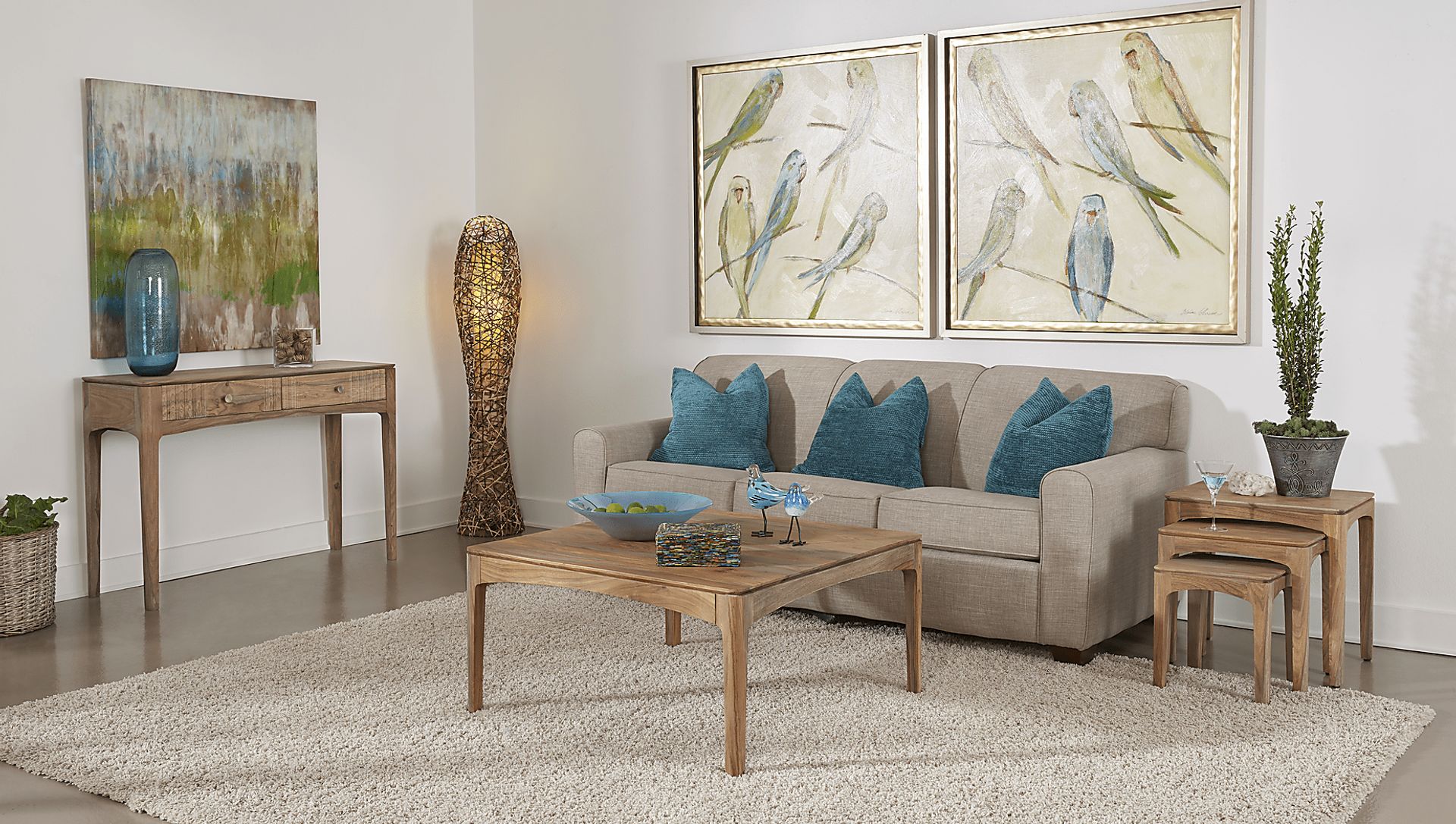 Tinmouth Brown Nesting Tables Set of 3 - Image 7