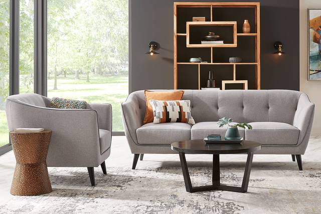 Tinsley Park Gray Chair - Thumbnail - Image 2