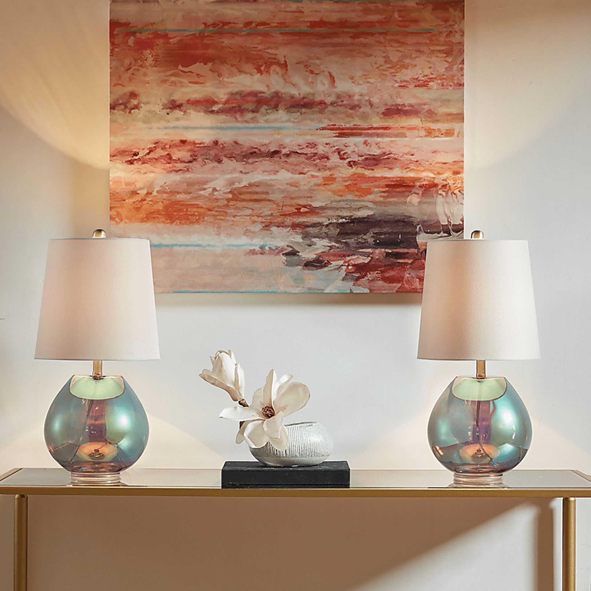 Tioga Island Green Lamp - Image 4