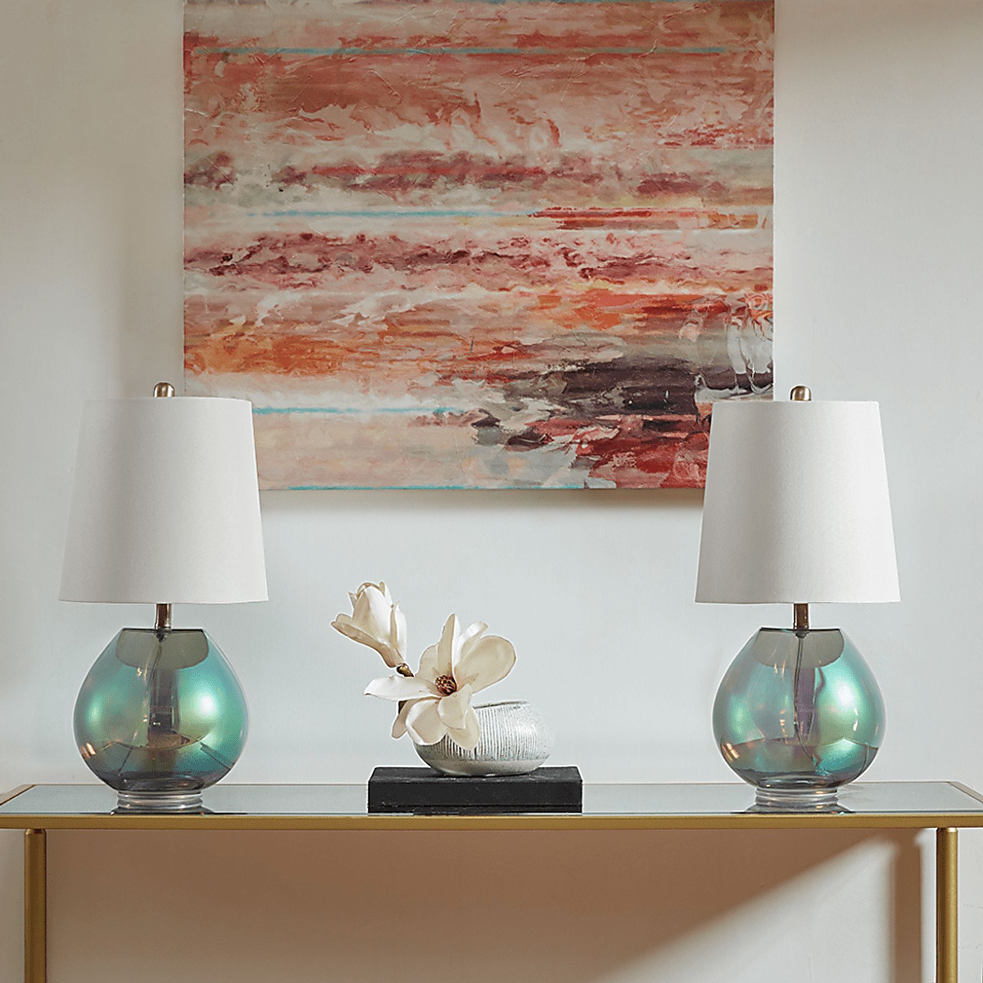 Tioga Island Green Lamp - Image 5