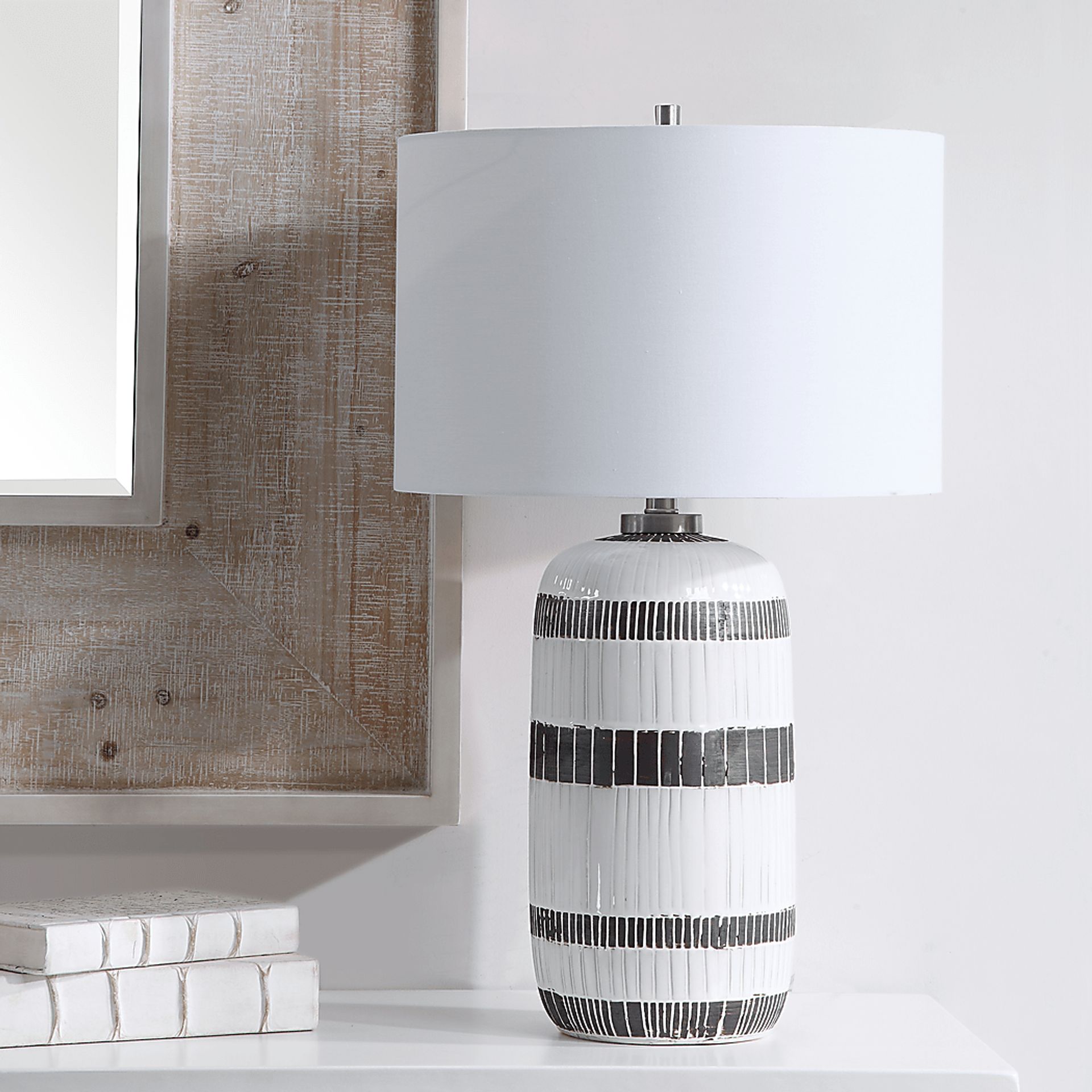 Tiona Lane White Lamp - Image 6