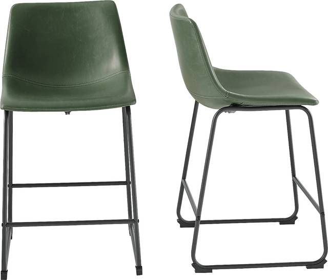 Tipperlinn Green Counter Height Stool, Set of 2 - Thumbnail - Image 2