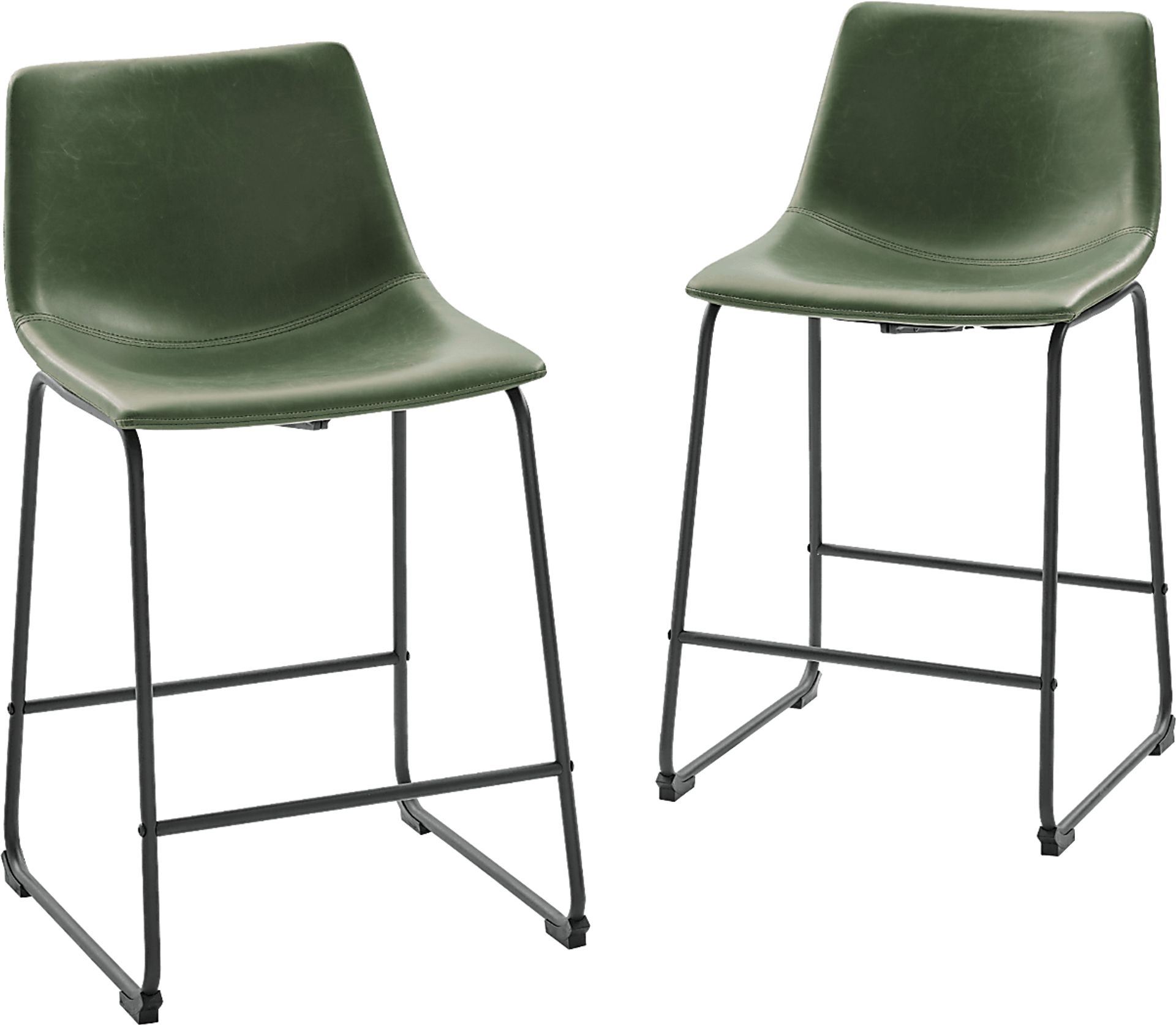 Tipperlinn Green Counter Height Stool, Set of 2 - Image 1