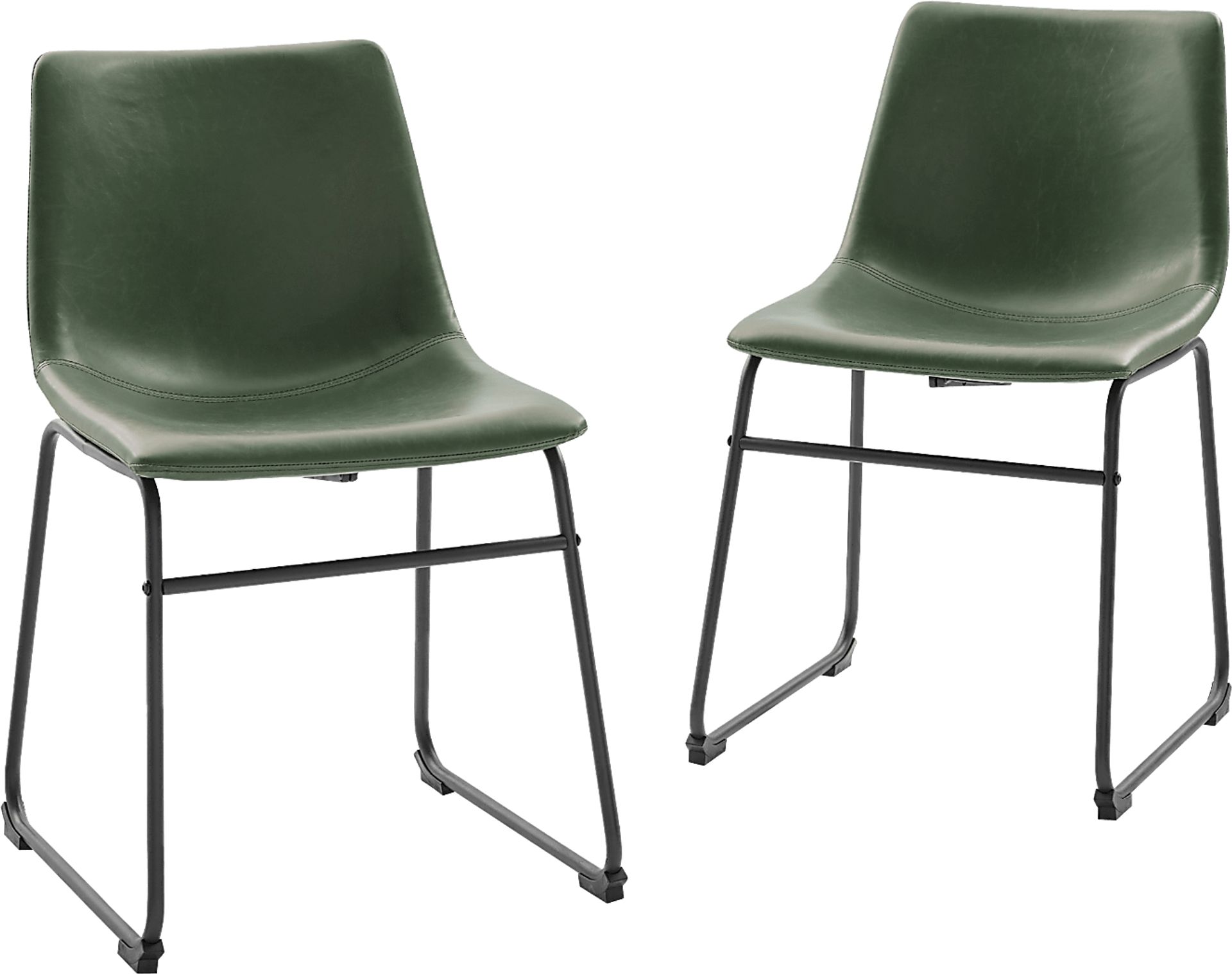Tipperlinn Green Side Chair, Set of 2 - Image 1