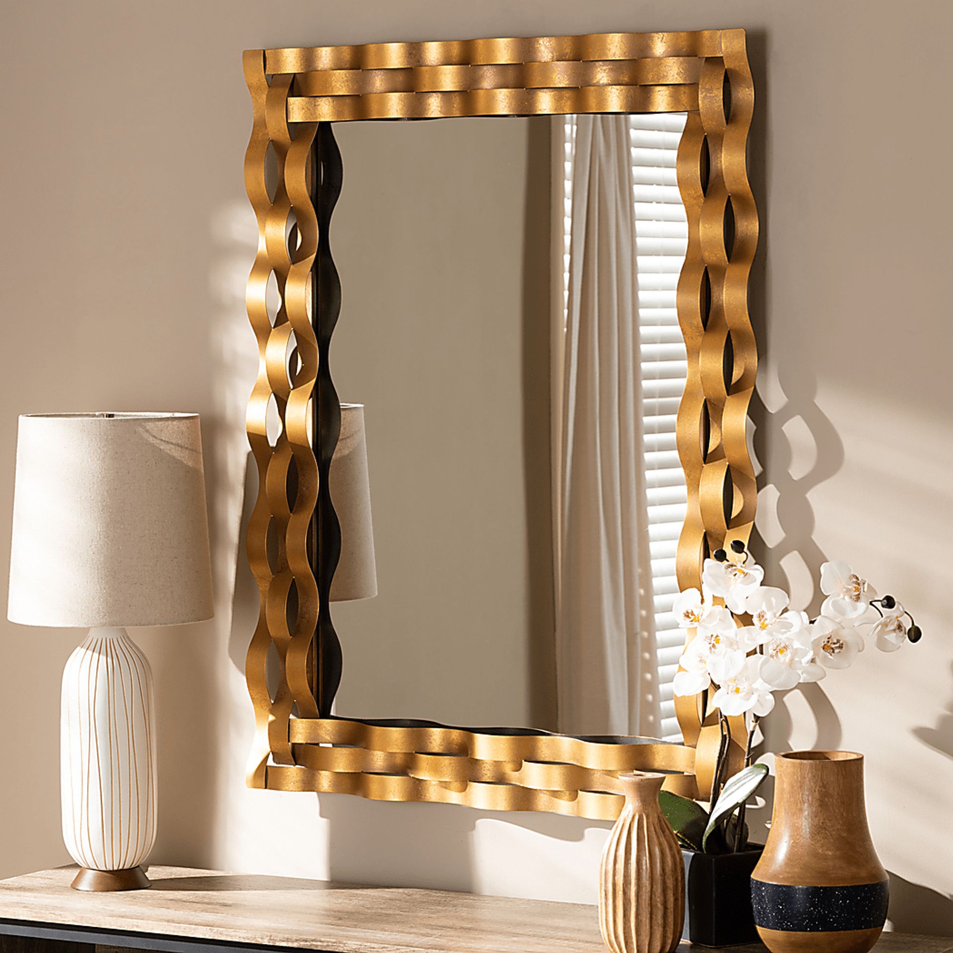 Tira Gold Mirror - Image 2