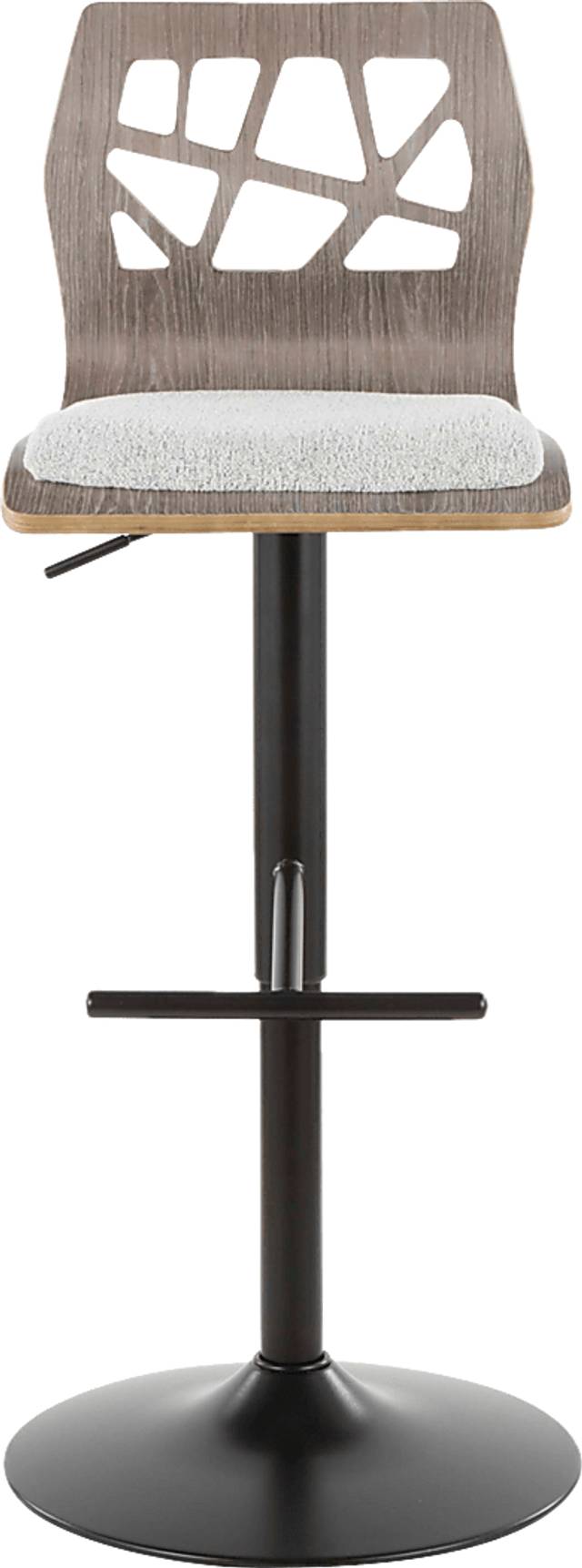 Tirrill Gray Adjustable Barstool, Set of 2 - Thumbnail - Image 9