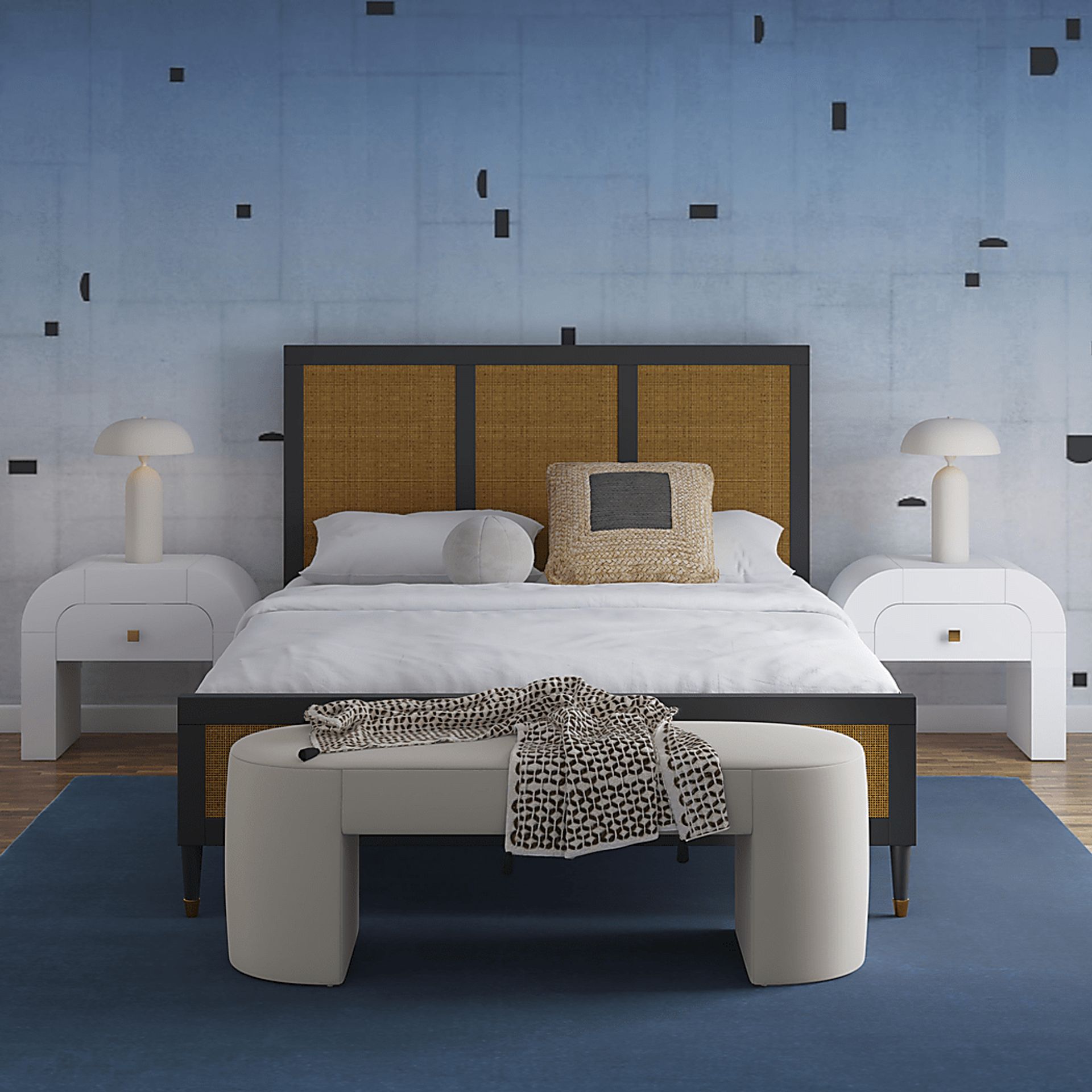 Tirso Beige Bench - Image 2