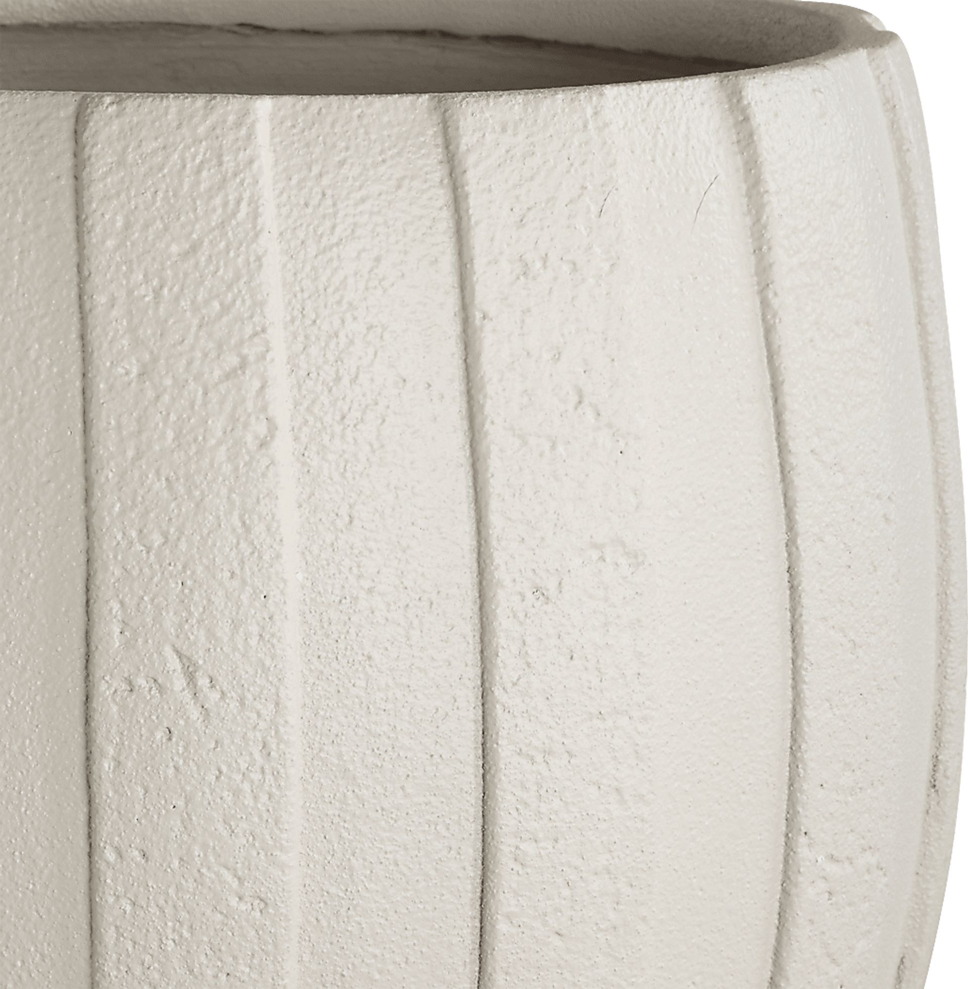 Tirsu White Outdoor Planter - Image 5