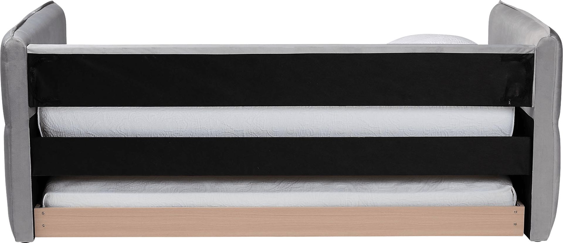 Tisdaley Light Gray Twin Daybed with Trundle - Image 11