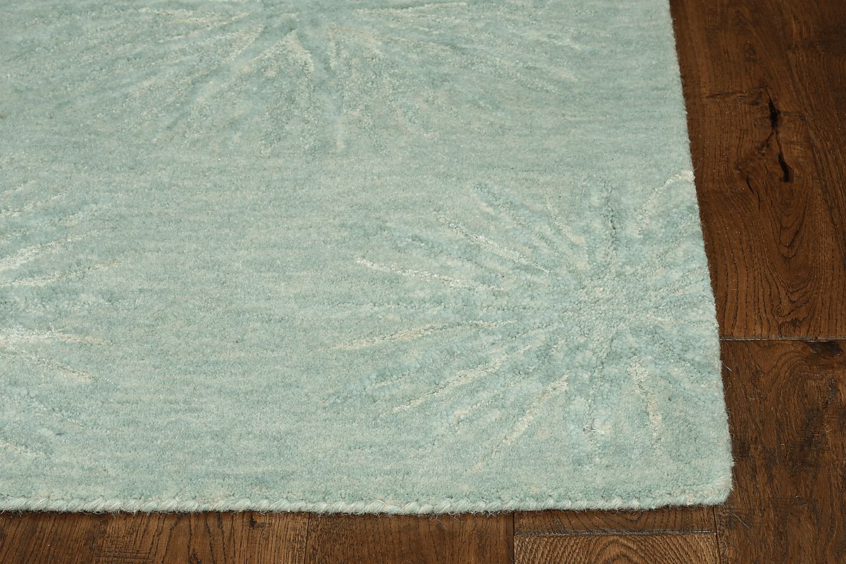 Tishamingo Turquoise Blue Rugs | Rooms to Go