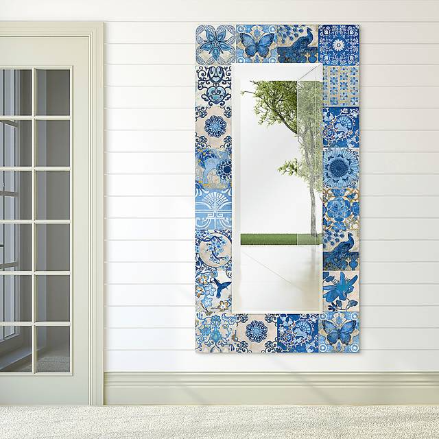 Tishia Light Blue Mirror - Thumbnail - Image 5