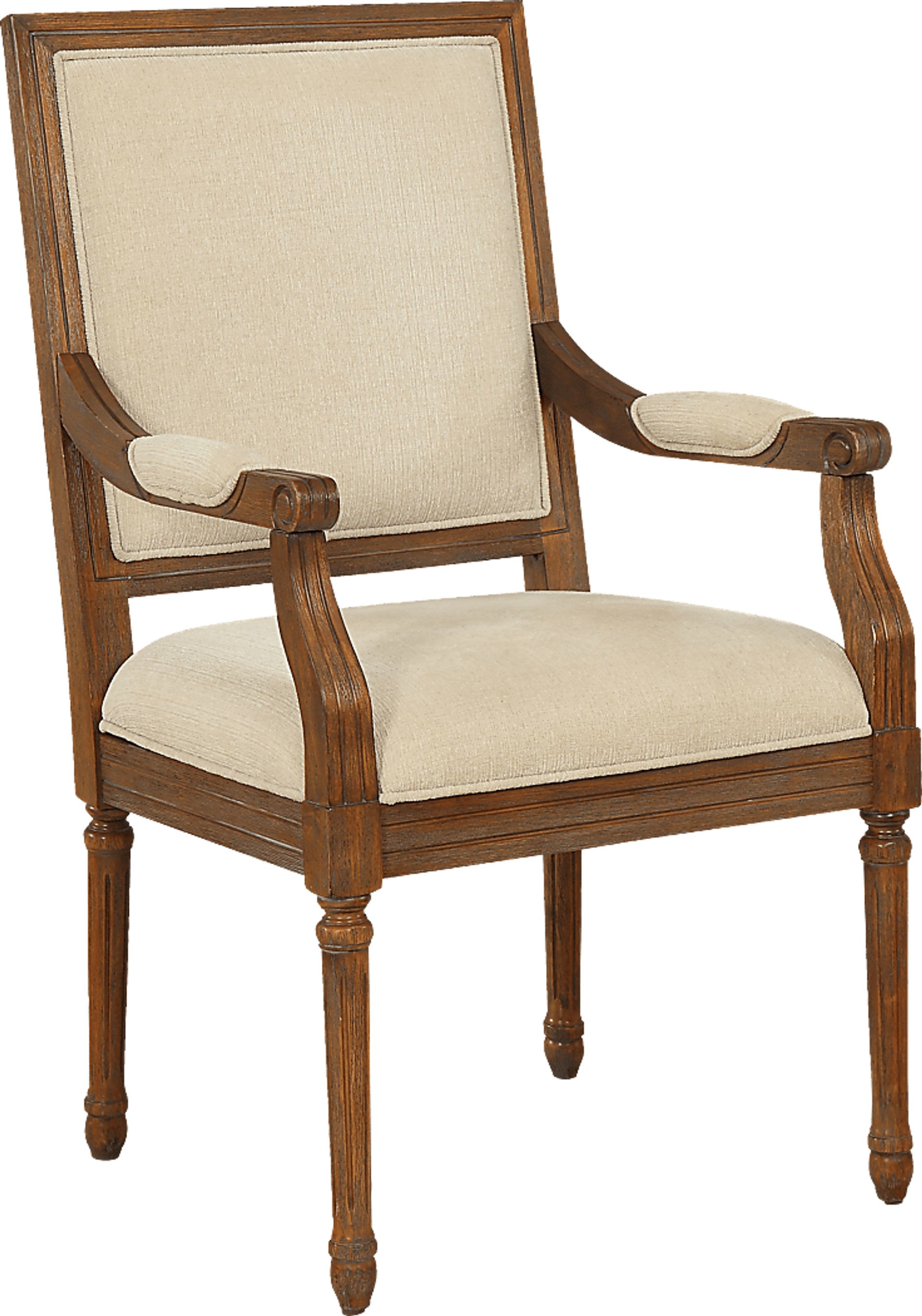 Titan Beige Accent Chair - Image 1