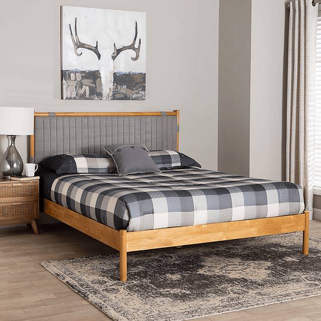 Tithelo Brown Queen Bed - Thumbnail - Image 2