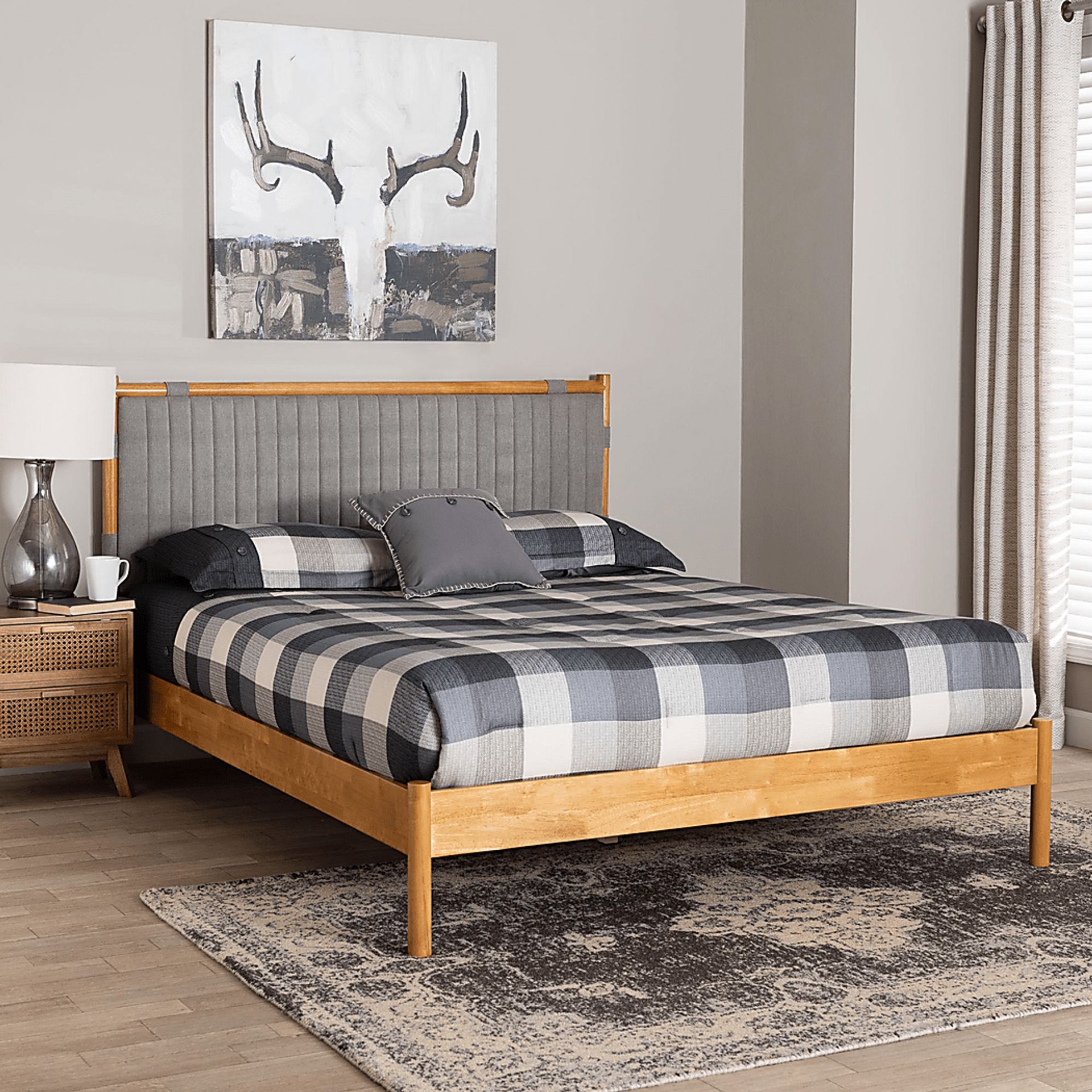 Tithelo Brown Queen Bed - Image 2