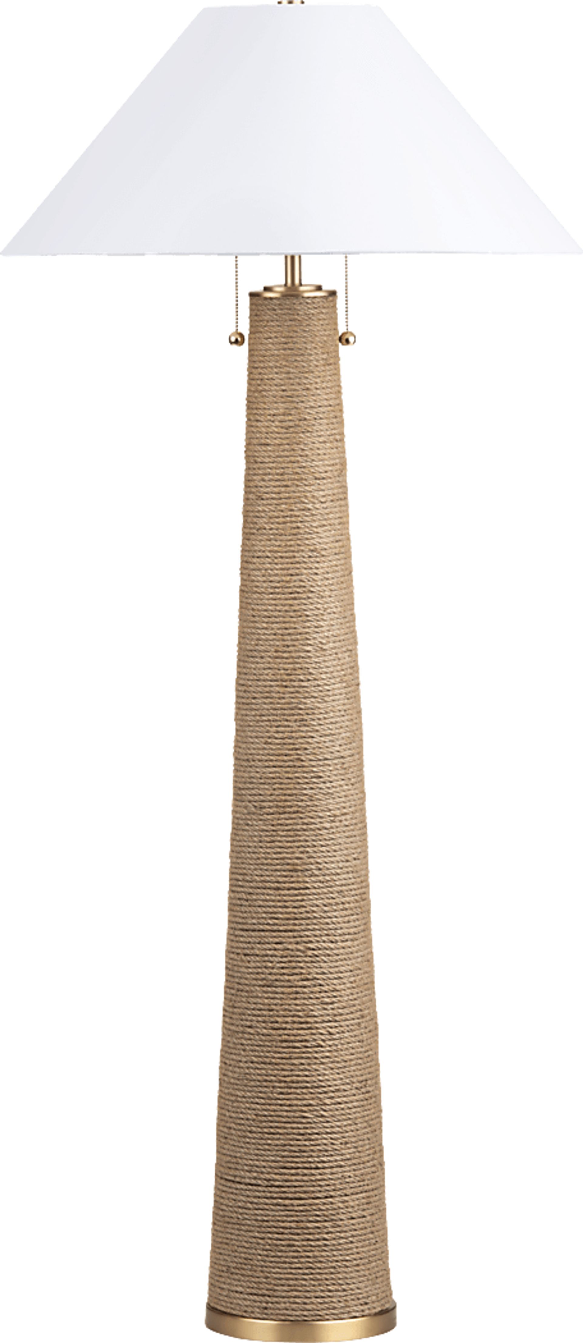 Tobias Natural Floor Lamp - Image 1