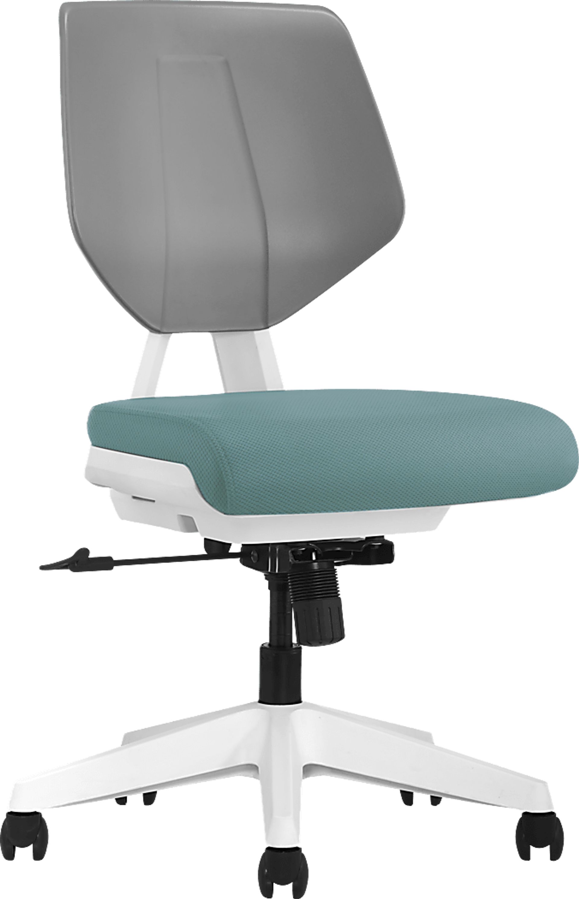 Tobie Teal Office Chair - Image 1