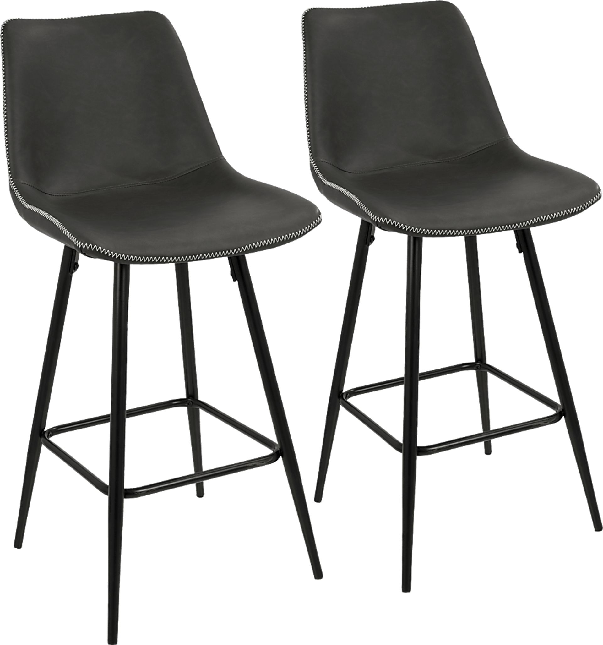 Tobin Gray Counter Height Stool (Set of 2) - Image 1