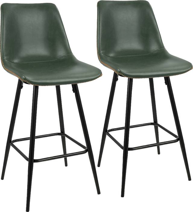 Tobin Green Counter Height Stool (Set of 2) - Thumbnail - Image 1