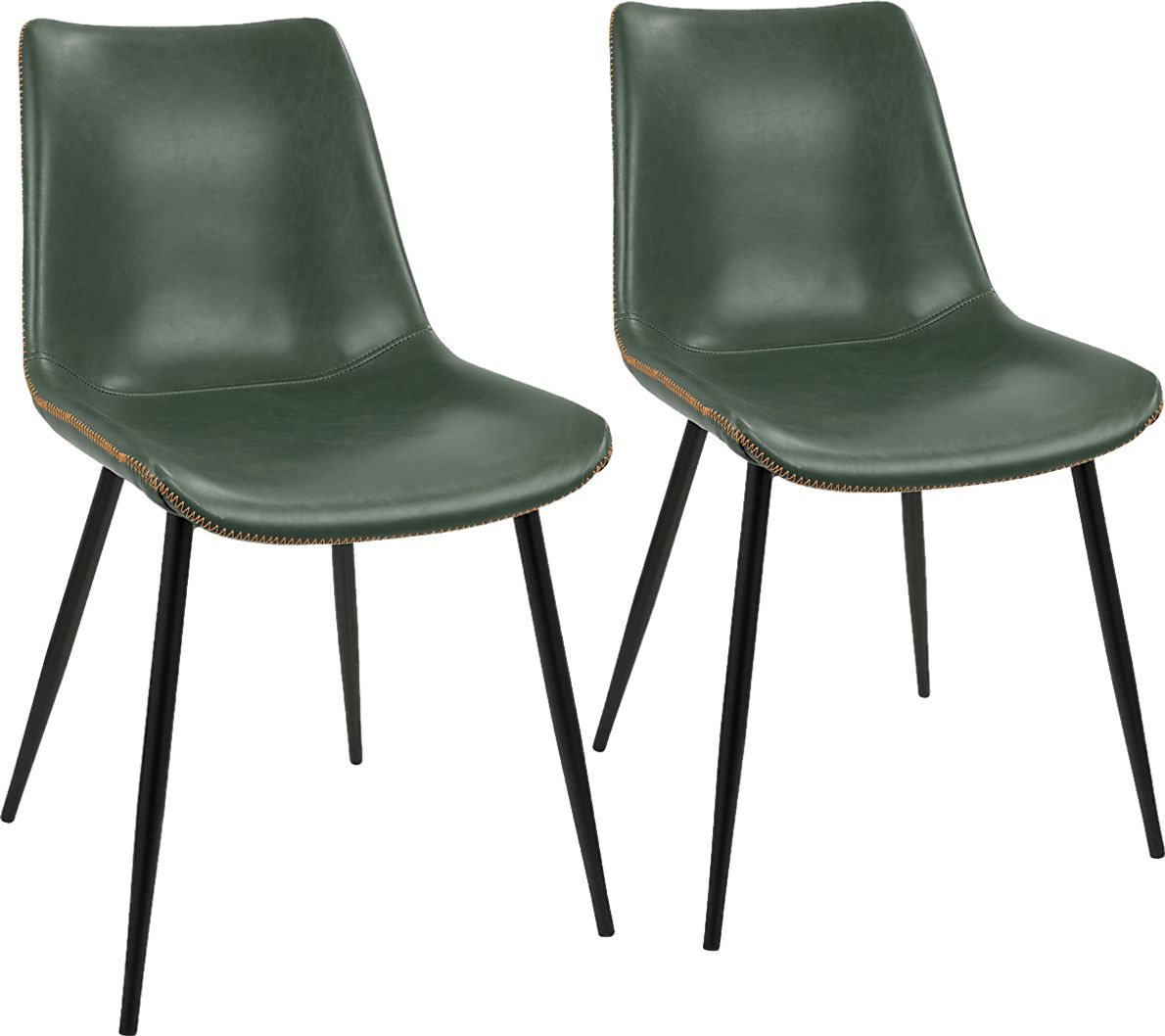 Tobin Green Dining Chair (Set of 2)