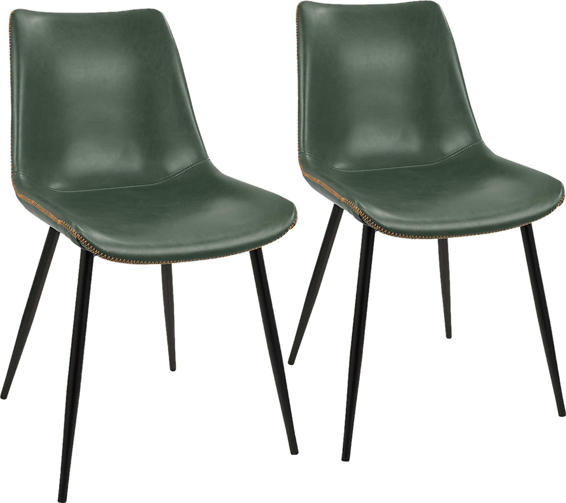 Tobin Green Dining Chair (Set of 2) - Image 1