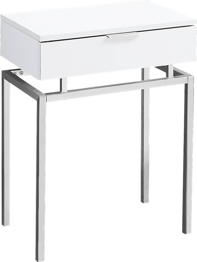 Tobylynn White Accent Table - Thumbnail - Image 1