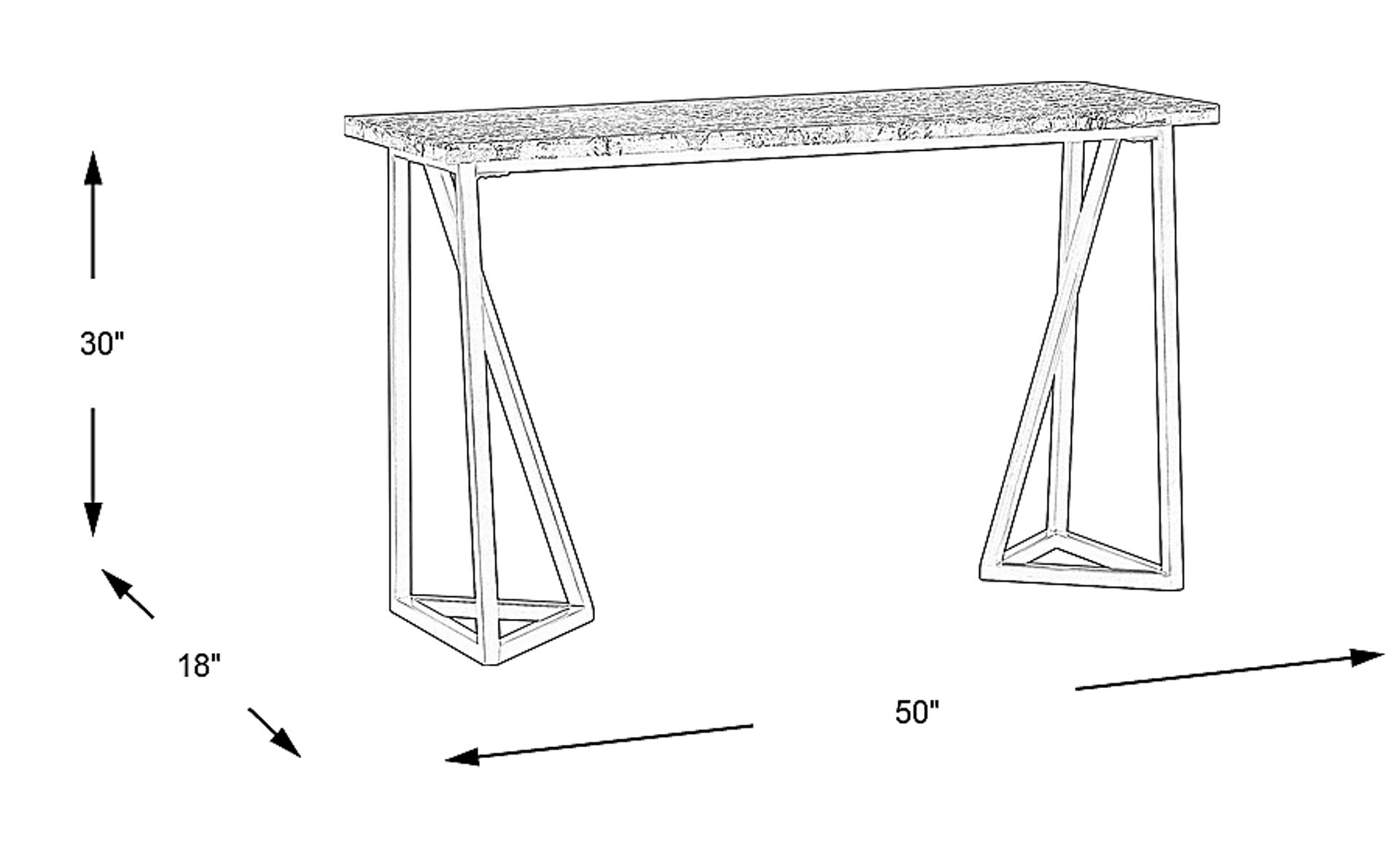 Dimension Image. Please refer to the Dimension Tab on this page for dimension details.