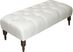 Tocarra Pearl Tufted Bench