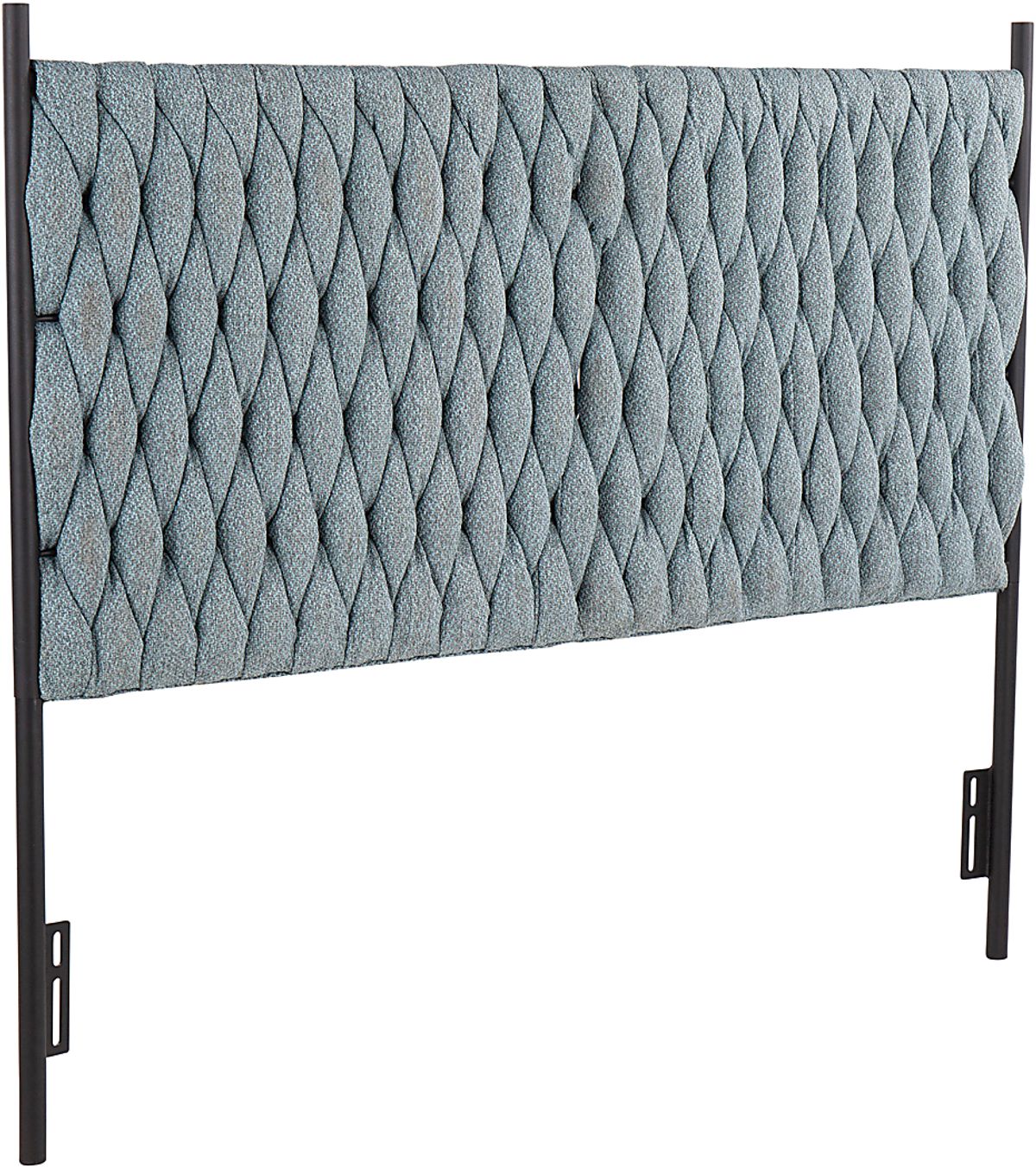 Tockington Blue Polyester Fabric Queen Headboard | Rooms to Go