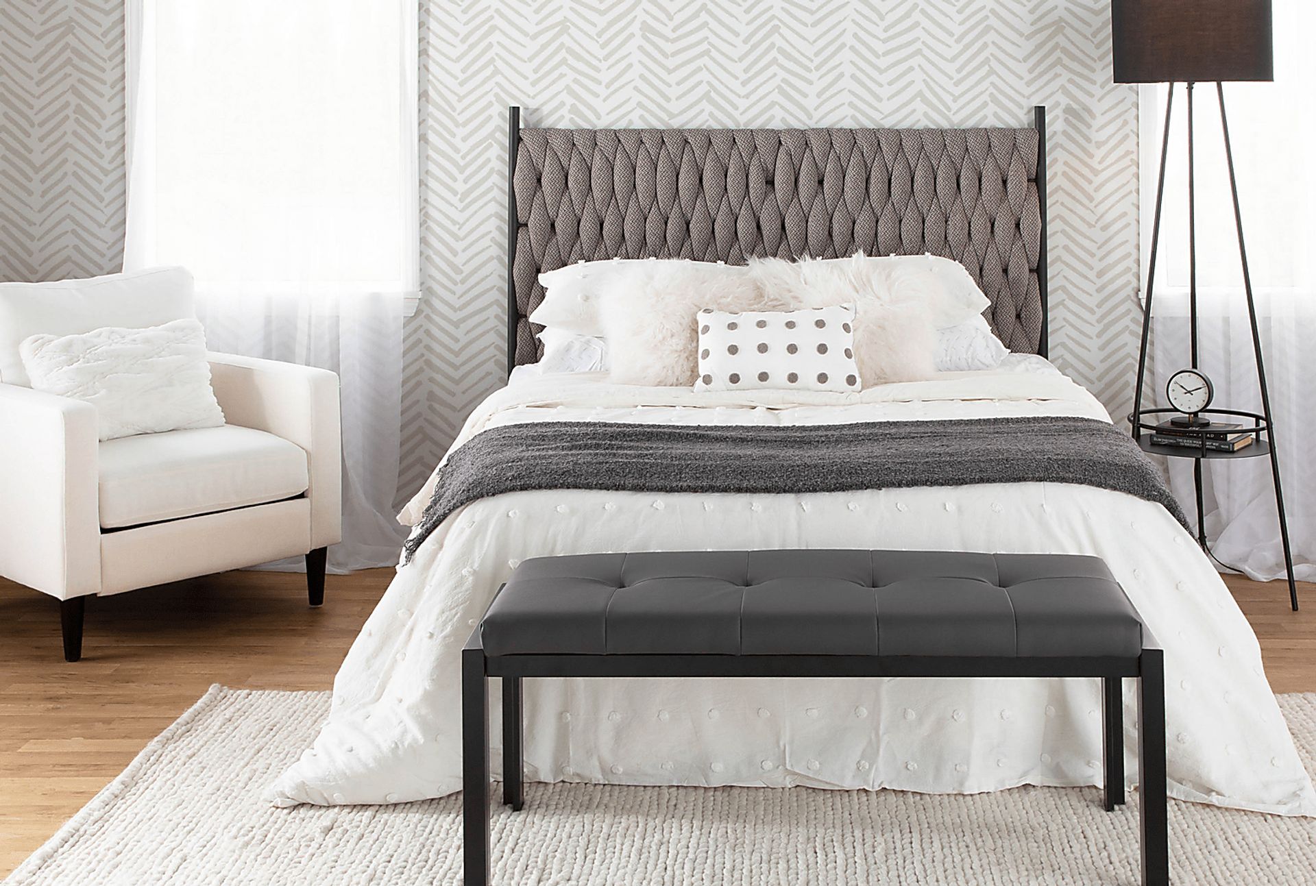 Tockington Gray Queen Headboard - Image 7
