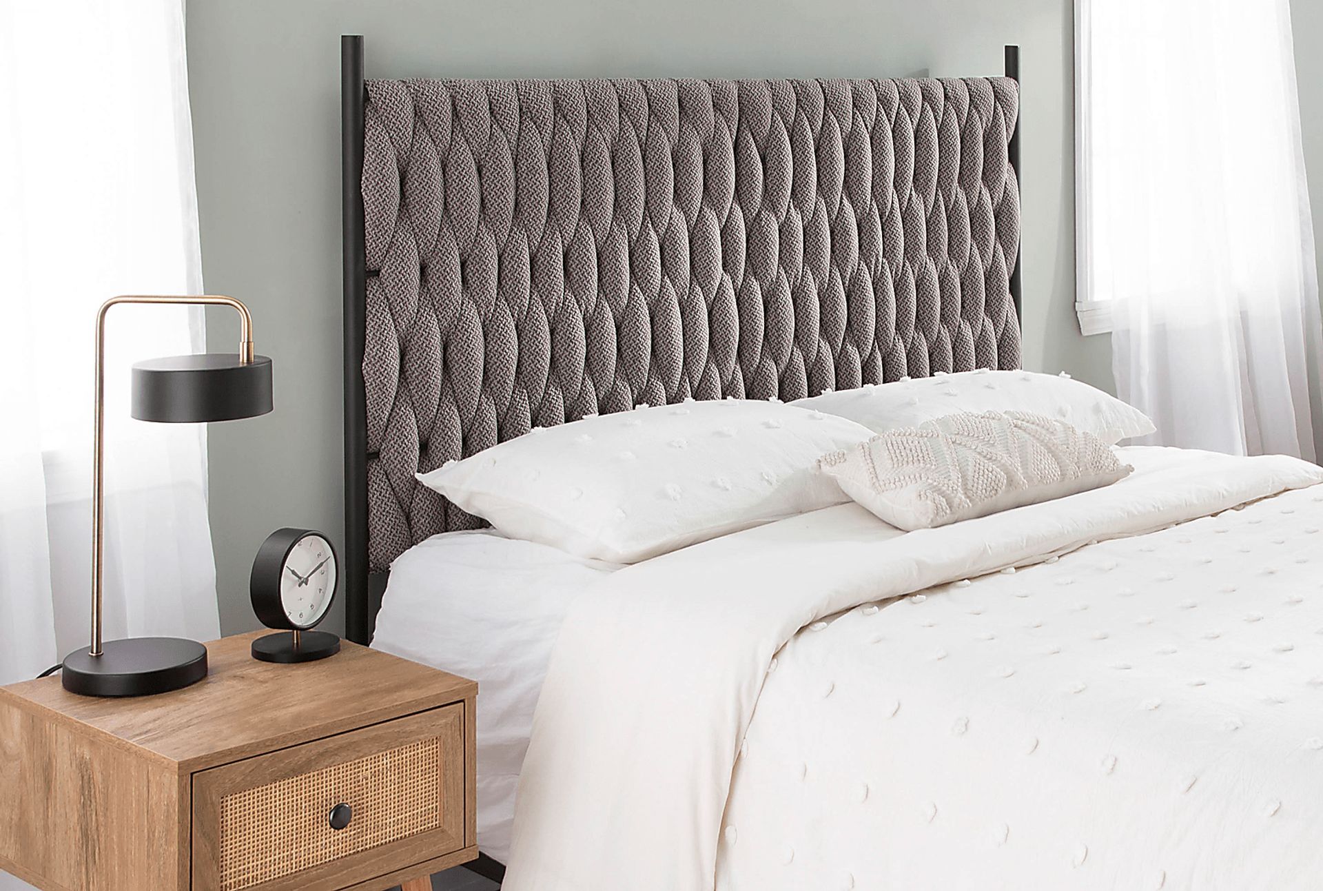 Tockington Gray Queen Headboard - Image 8