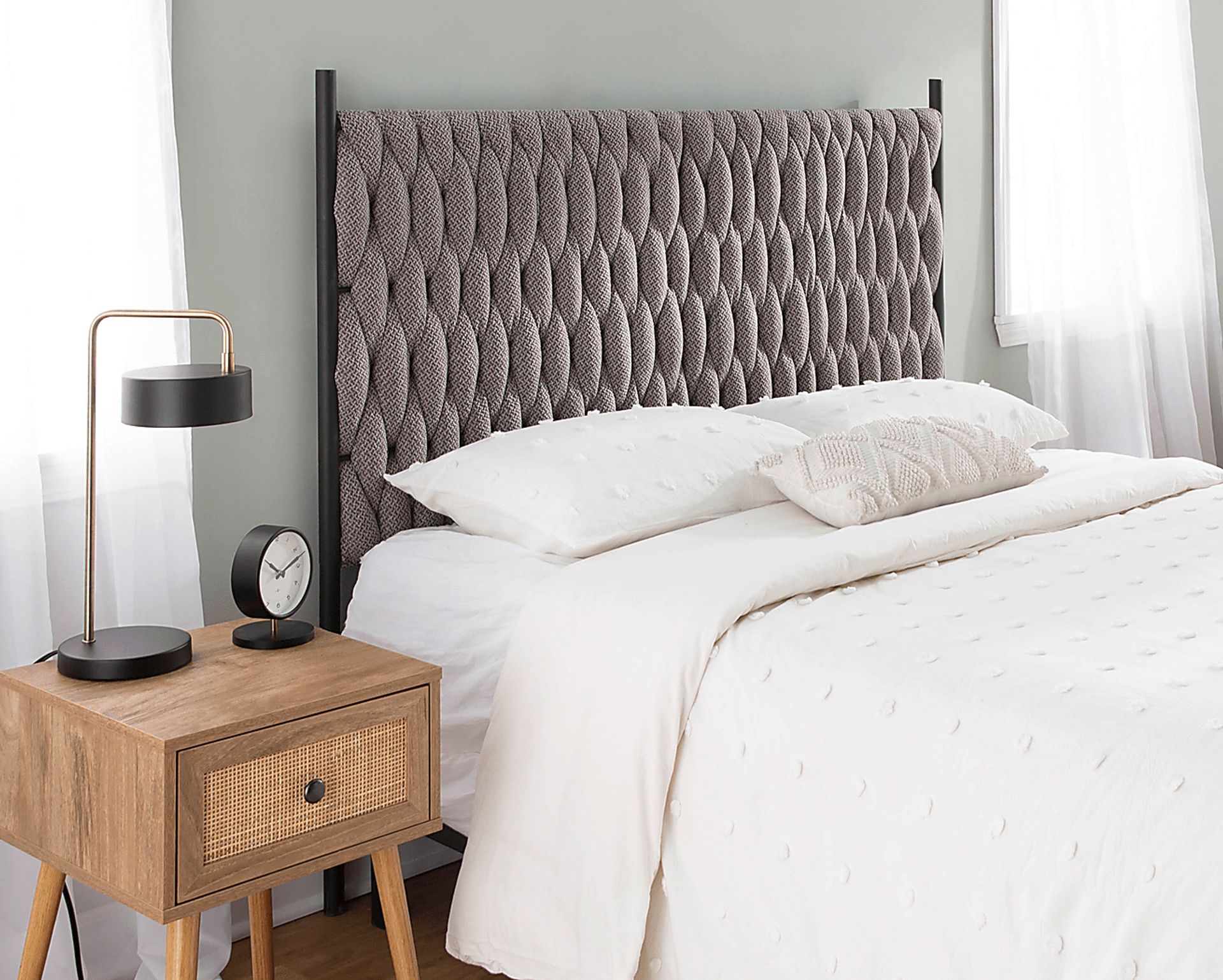 Tockington Gray Queen Headboard - Image 5