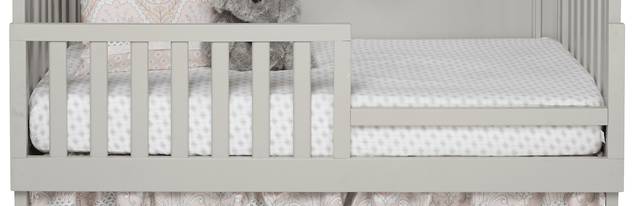 Jaclyn Place Gray 6 Pc Nursery with Toddler & Conversion Rails - Thumbnail - Image 7