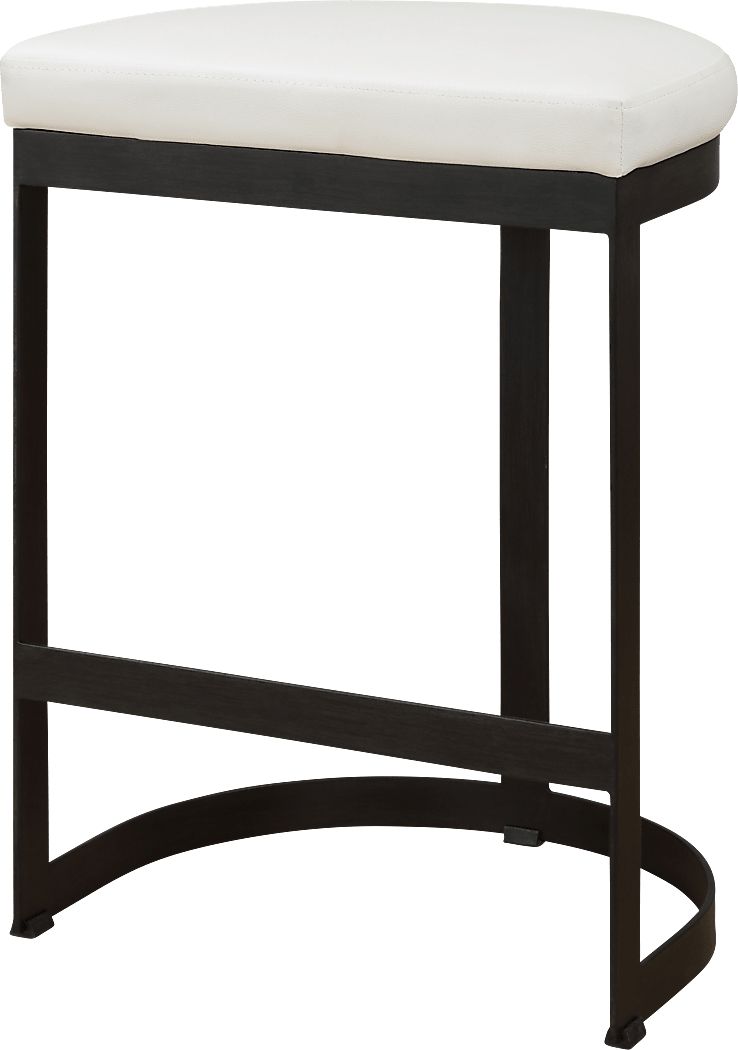 Toden White Counter Stool