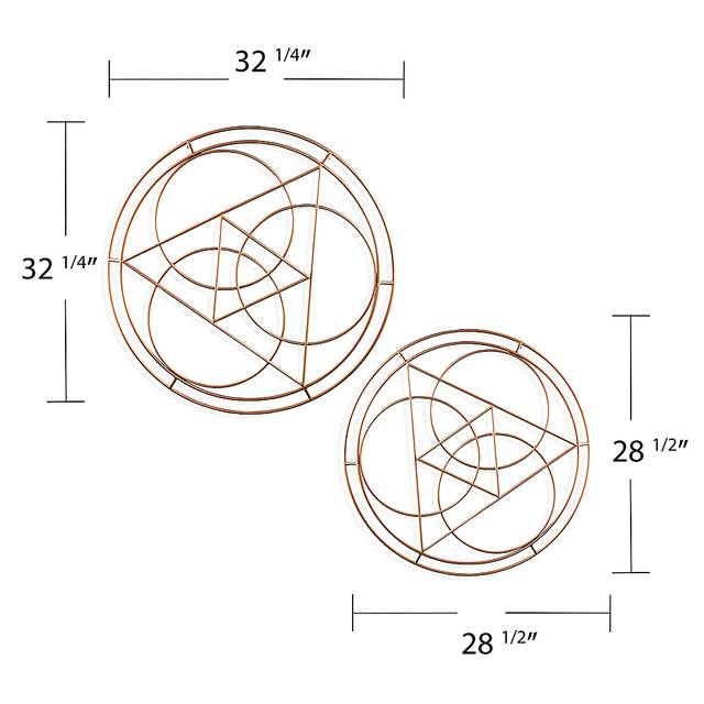Todville Bronze Wall Decor, Set of 2 - Thumbnail - Image 7
