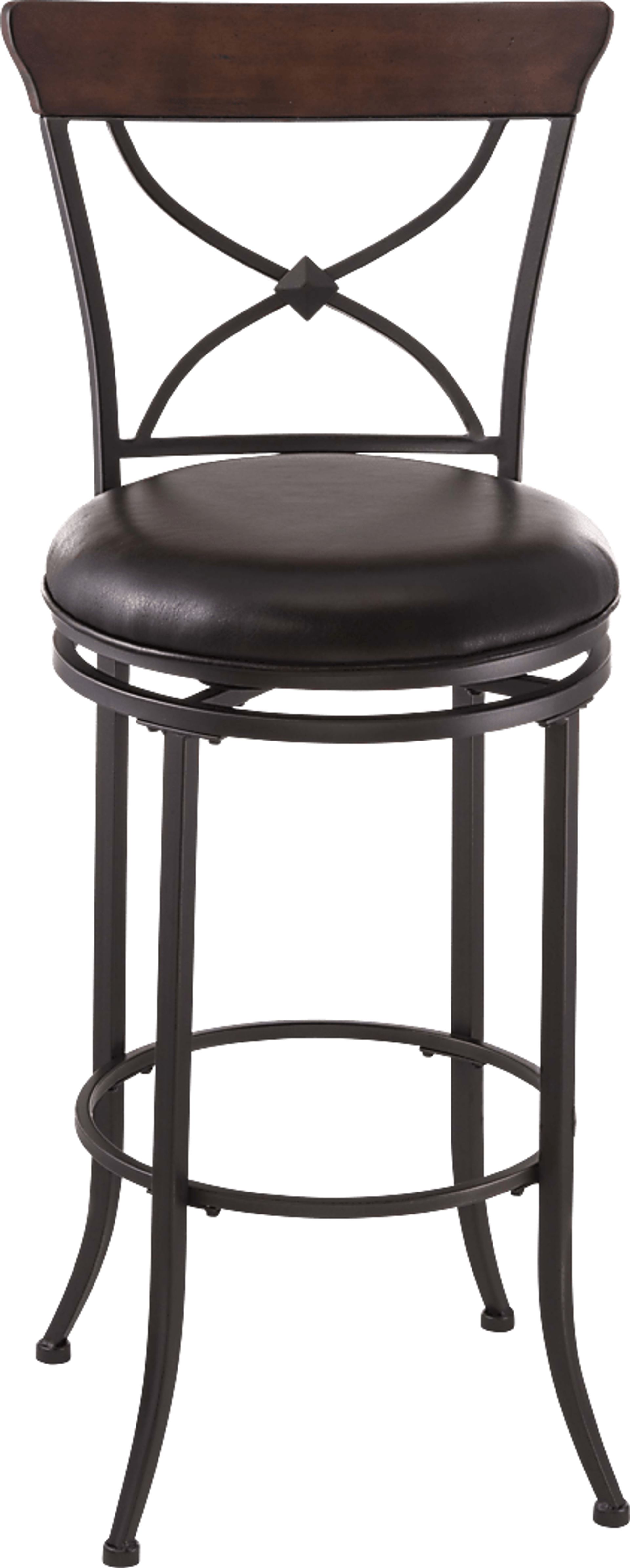 Tofson Gray Swivel Counter Height Stool - Image 1