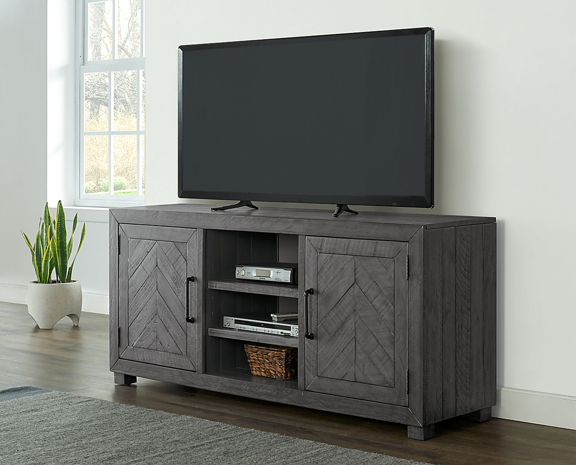 Toiya Brown 65 In. Console - Image 16